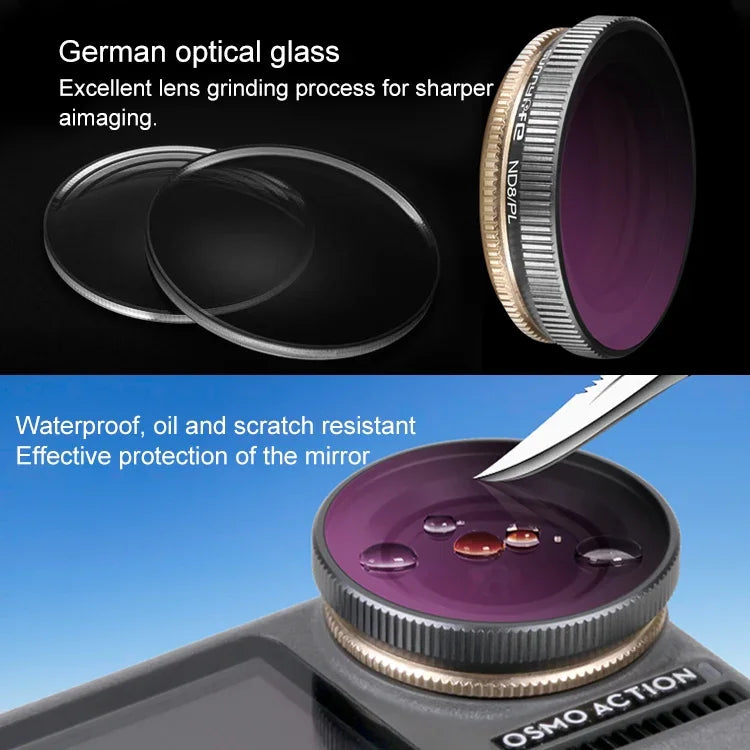Sunnylife OA-FI171 ND32 Lens Filter for DJI OSMO ACTION, OA-FI171 ND32