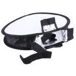 30cm Universal Round Style Flash Folding Soft Box, Without Flash Light Holder(Black + White), 30cm Round Style