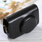 Full Body Camera PU Leather Case Bag with Strap for Canon PowerShot SX730 HS / SX720 HS, For SX730 HS
