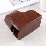 Full Body Camera PU Leather Case Bag with Strap for Sony A6400 / ILCE-A6400, For Sony A6400