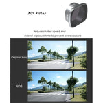 JSR KS ND8 Lens Filter for DJI FPV, Aluminum Alloy Frame, ND8