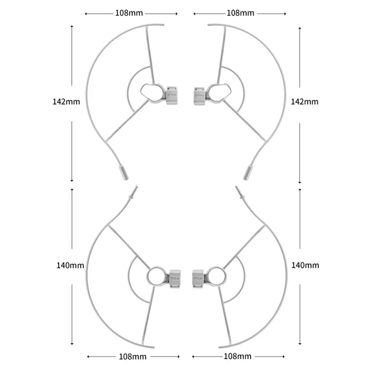 STARTRC 1109131 Drone Propeller Protective Guard Anti-collision Ring for DJI Mini  2 / Mavic Mini, For DJI Mini 2