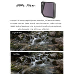JSR Drone 4 in 1 ND8PL+ND16PL+ND32PL+ND64PL Lens Filter for DJI Mavic 3, ND8PL+ND16PL+ND32PL+ND64PL