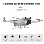 STARTRC Folding Anti-fall Anti-dirt Heightened Landing Gear Training Rack for DJI Mini 3 Pro, For DJI Mini 3 Pro