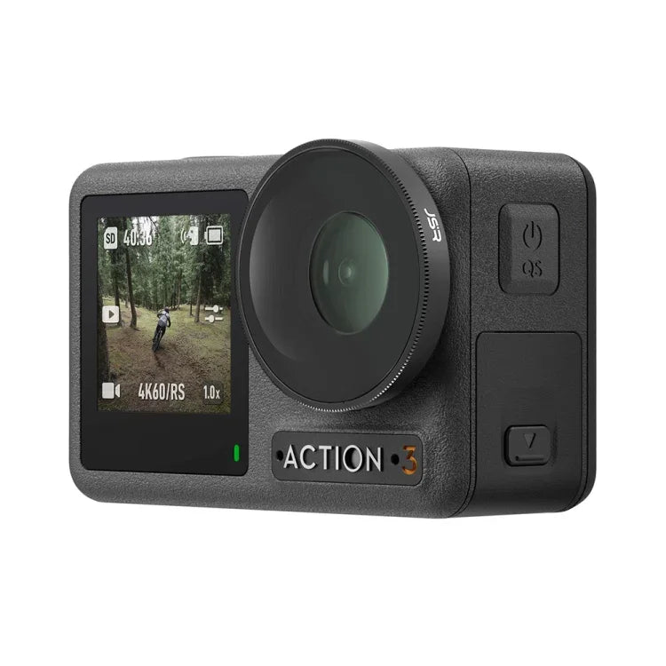 JSR 3 in 1 CPL ND8 ND16 Lens Filter For DJI Osmo Action 3, 3 in 1