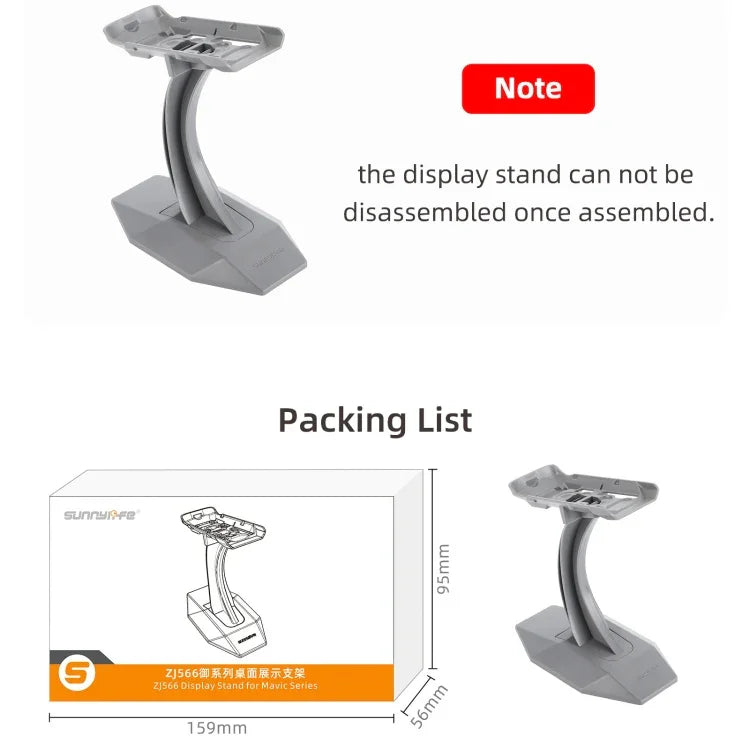 For DJI Mavic 3 / Mavic 2 / Mavic Pro Sunnylife ZJ566 Drone Bracket Desktop Display Stand, For DJI Mavic 3 / Mavic 2 / Mavic Pro