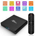 X96 Air 8K Smart TV BOX Android 9.0 Media Player with Remote Control, Quad-core Amlogic S905X3, RAM: 4GB, ROM: 64GB, Dual Band WiFi, Bluetooth, AU Plug, 4GB+64GB