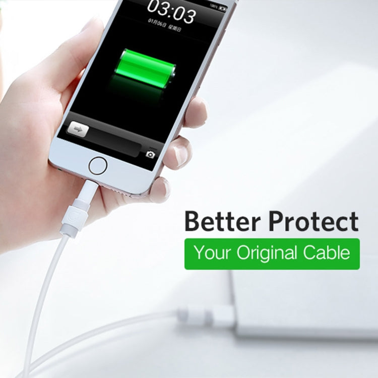 UGREEN LP127 6 PCS Anti-break Data Cable Protector for All Apple Original Data Cable