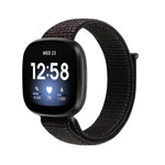 For Fitbit Versa 3 Nylon Loop Replacement Strap Watchband