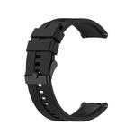 For Huawei Watch GT 2 Pro Silicone Replacement Strap Watchband with Black Steel Buckle