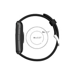 For Huawei Watch Fit Silicone Replacement Wrist Strap Watchband with Stainless Steel Buckle