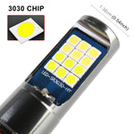 2 PCS DC12-24V / 10.5W Car Double Colors Fog Lights with 24LEDs SMD-3030 & Constant Current, Box Packaging, 9005, 9006, H3, H11