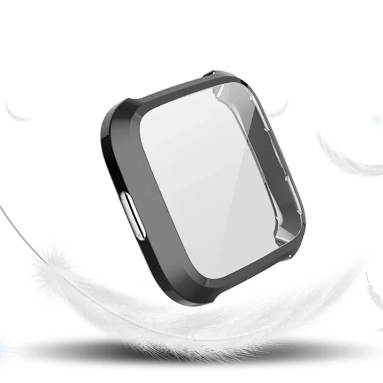 For Fitbit Versa Lite Smart Watch Full Coverage Plating TPU Protective Case