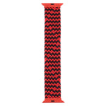 Plastic Buckle Mixed Color Nylon Braided Single Loop Replacement Watchbands For Apple Watch Series 6 & SE & 5 & 4 40mm / 3 & 2 & 1 38mm, S, M, L, XL