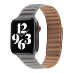 Loop Leather Watchband For Apple Watch Series 6 & SE & 5 & 4 44mm / 3 & 2 & 1 42mm, For Apple Watch Series 7 45mm / 6 & SE & 5 & 4 44mm / 3 & 2 & 1 42mm