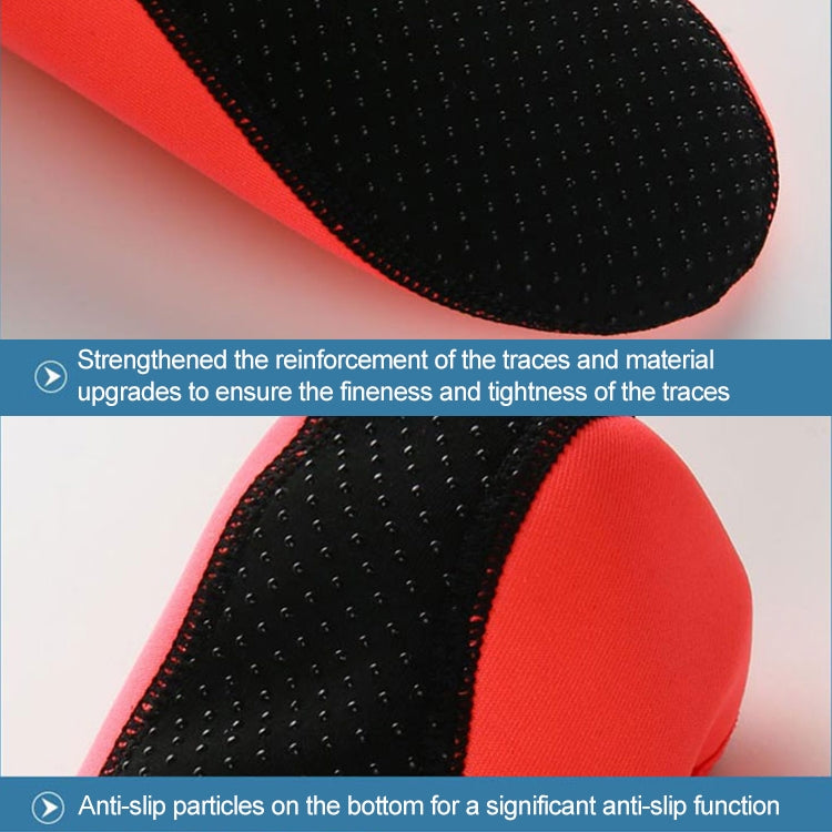 Non-slip Plastic Grain Texture Thick Cloth Sole Solid Color Diving Shoes and Socks, One Pair, XXXS, XXS, XS, S, M, L, XL, XXL, XXXL