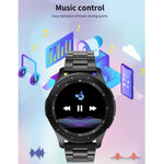 W68 1.54 inch Touch Screen IP67 Waterproof Smart Bracelet, Support Blood Oxygen Monitoring / Bluetooth Call / Heart Rate Monitoring, Style: Steel Strap