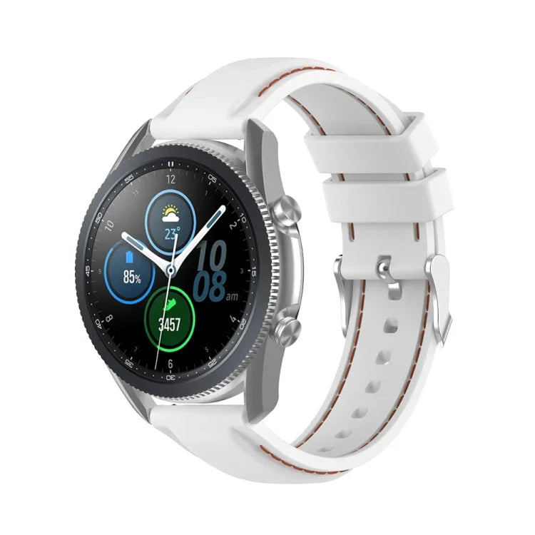 For Samsung Galaxy Watch 3 41mm / Active2 / Active / Gear Sport 20mm Silicone Replacement Strap Watchband, For Samsung Galaxy Watch 3 41mm