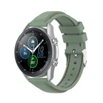 22mm Silicone Replacement Strap Watchband, For Samsung Galaxy Watch 3 45mm / Gear S3