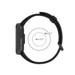 For Xiaomi Mi Watch Lite / Redmi Watch Silicone Replacement Strap Watchband, Size: One Size