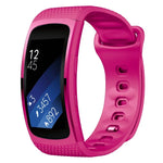 For Samsung Gear Fit2 Pro Silicone Replacement Strap Watchband, S, L