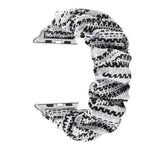 Fabric Hair Ring Replacement Strap Watchband For, Apple Watch Series 8&7 45mm / SE 2&6&SE&5&4 44mm / 3&2&1 42mm, Apple Watch Series 8&7 41mm / SE 2&6&SE&5&4 40mm / 3&2&1 38mm