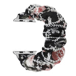 Fabric Hair Ring Replacement Strap Watchband, For Apple Watch Ultra 49mm / Series 8&7 45mm / SE 2&6&SE&5&4 44mm / 3&2&1 42mm, For Apple Watch Series 8&7 41mm / SE 2&6&SE&5&4 40mm / 3&2&1 38mm