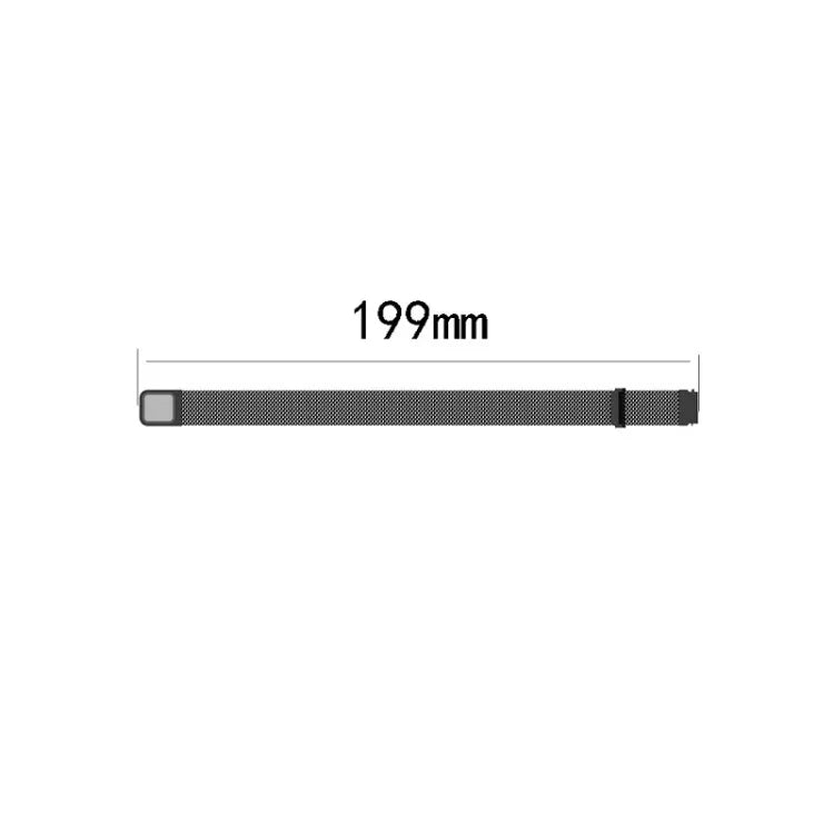 Milanese Replacement Strap Watchband, For Samsung Galaxy Fit SM-R370