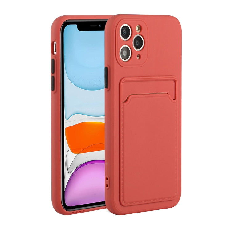 Card Slot Design Shockproof TPU Protective Case, For iPhone 8 & 7, For iPhone 8 Plus & 7 Plus, For iPhone 11, For iPhone 11 Pro