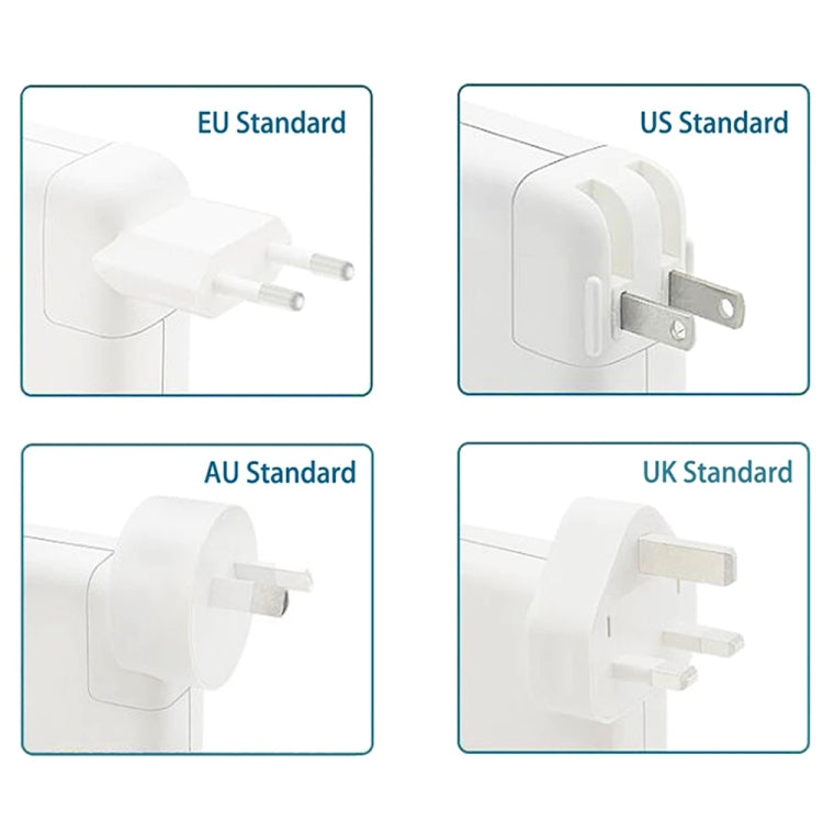 A1436 45W 14.85V 3.05A 5 Pin MagSafe 2 Power Adapter for MacBook, Cable Length: 1.6m,, 45W UK Plug, 45W AU Plug, 45W EU Plug
