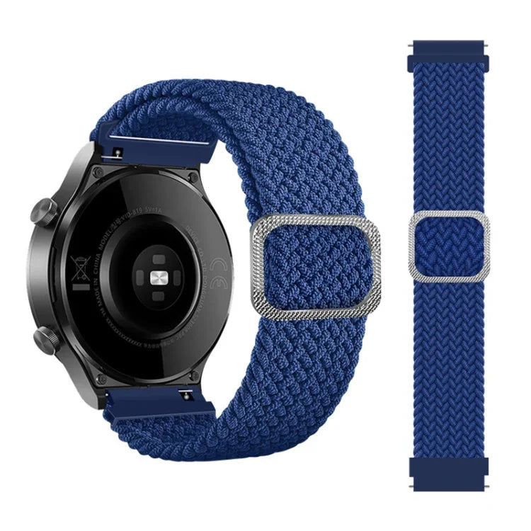 Adjustable Nylon Braided Elasticity Replacement Strap Watchband, For Samsung Galaxy Watch 3 45mm