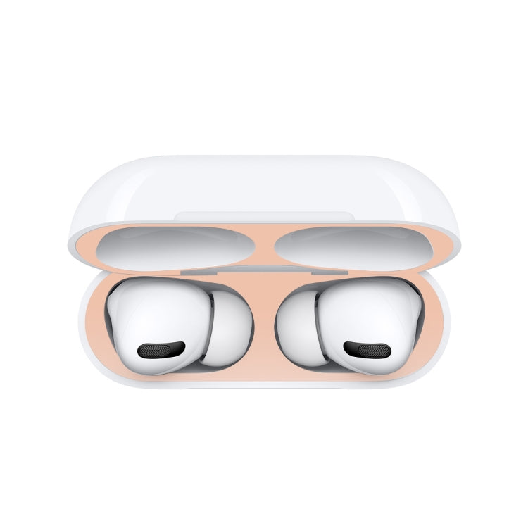 For Apple AirPods Pro Wireless Earphone Protective Case Metal Protective Sticker, For Apple AirPods Pro
