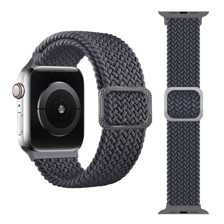 Buckle Braided Elastic Strap Watch Band For Apple Watch Series 9&8&7 41mm / SE 3&SE 2&6&SE&5&4 40mm / 3&2&1 38mm(Rainbow Color), For Apple Watch Series 8&7 41mm / SE 2&6&SE&5&4 40mm / 3&2&1 38mm                                                          ...