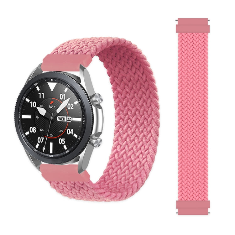 For Garmin Vivoactive 3 Adjustable Nylon Braided Elasticity Replacement Strap Watchband, 125mm, 135mm, 145mm, 155mm