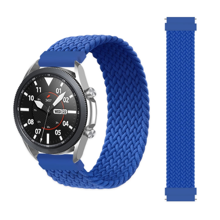 For Garmin Vivoactive 3 Adjustable Nylon Braided Elasticity Replacement Strap Watchband, 125mm, 135mm, 145mm, 155mm