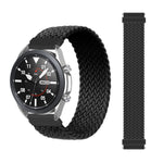 For Garmin Vivoactive 3 Adjustable Nylon Braided Elasticity Replacement Strap Watchband, 125mm, 135mm, 145mm, 155mm
