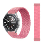 For Garmin Vivoactive 3 Adjustable Nylon Braided Elasticity Replacement Strap Watchband, 165mm