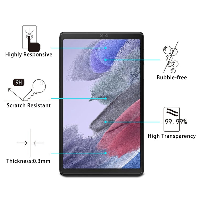 Full Screen HD PET Screen Protector, For Samsung Galaxy Tab A7 Lite (1 PC), For Samsung Galaxy Tab S7 FE (1 PC)