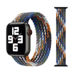 Metal Head Braided Nylon Replacement Watchbands, Size: M 145mm For Apple Watch Series 6 & SE & 5 & 4 40mm / 3 & 2 & 1 38mm, M 145mm 40mm / 38mm