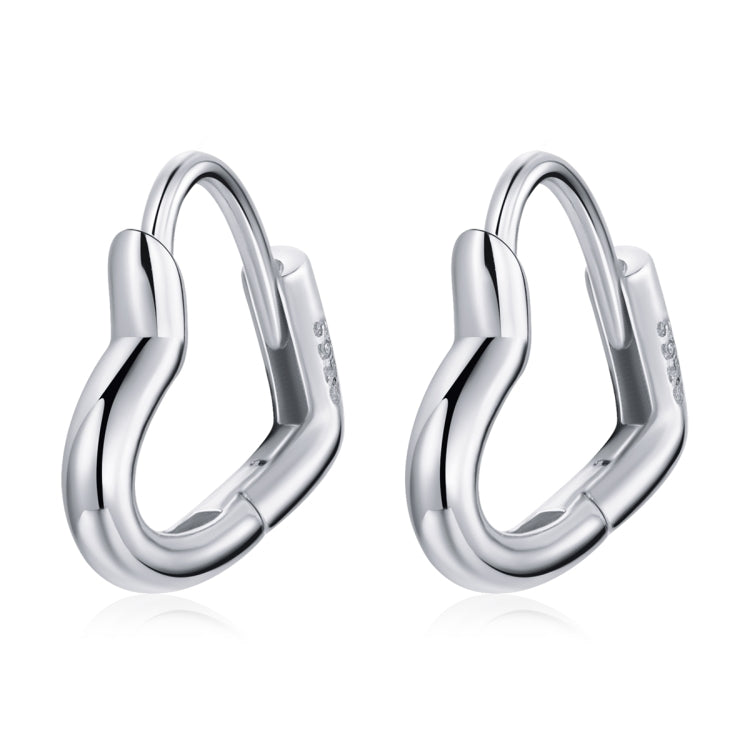 S925 Sterling Silver Heart-shaped Hollow Ear Stud Women Earrings, Heart-shaped Hollow(Gold), Heart-shaped Hollow(Silver)