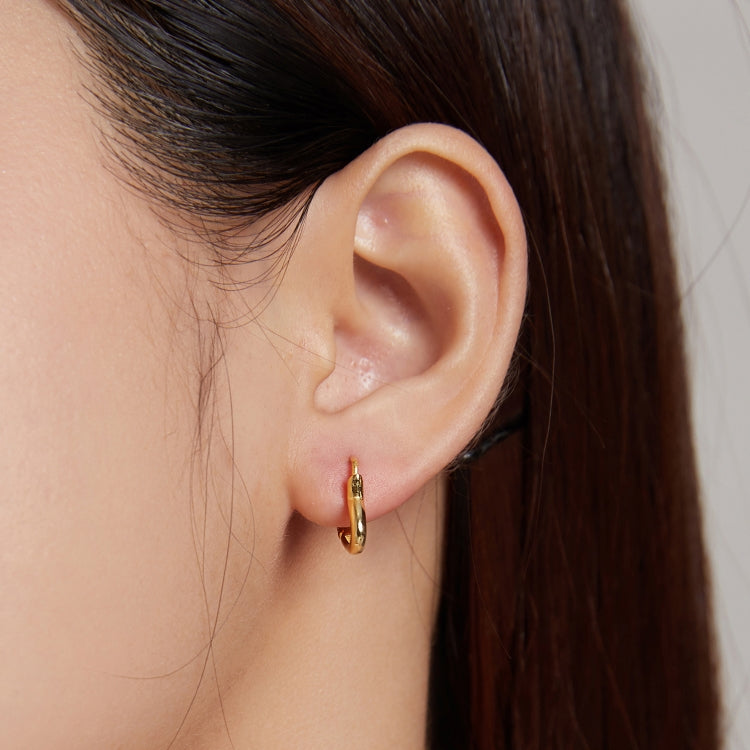 S925 Sterling Silver Heart-shaped Hollow Ear Stud Women Earrings, Heart-shaped Hollow(Gold), Heart-shaped Hollow(Silver)