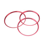 5 PCS Car Air Conditioner Air Outlet Decorative Ring for Mercedes-Benz, A5819-01, A5819-02, A5819-03