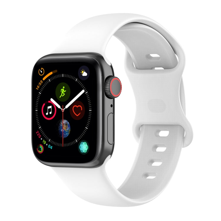 Large Size Silicone Watch Band For Apple Watch Series, 7 41mm / 6 & SE & 5 & 4 40mm / 3 & 2 & 1 38mm, Size: Large Size, 7 45mm / 6 & SE & 5 & 4 44mm / 3 & 2 & 1 42mm, Size: Large Size