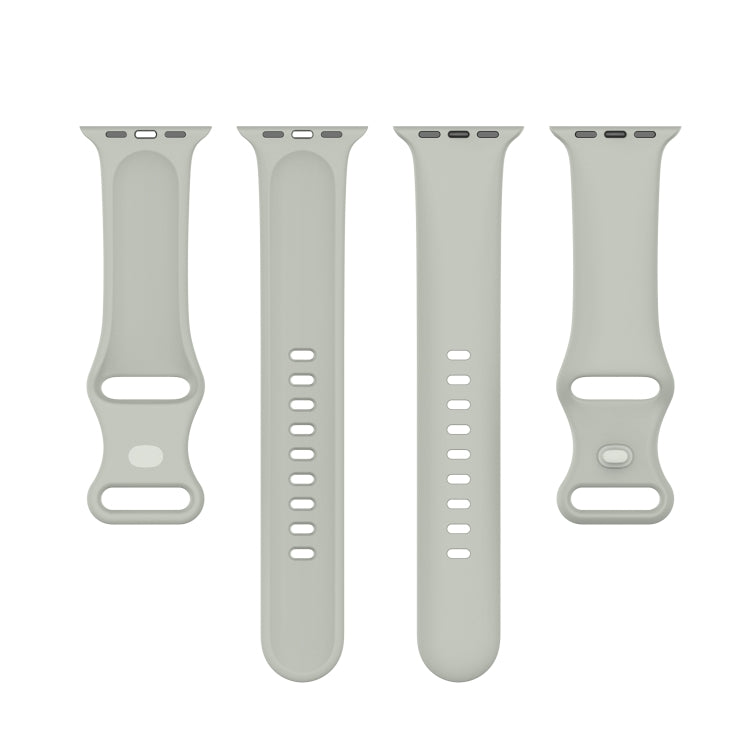 Silicone Watchbands For Apple Watch Series, 7 41mm / 6 & SE & 5 & 4 40mm / 3 & 2 & 1 38mm, Size: Small Code, 7 45mm / 6 & SE & 5 & 4 44mm / 3 & 2 & 1 42mm, Size: Small Code