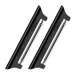 2 PCS Watchbands Stainless Steel Acoustic Ear Connector, Width: 22mm For Apple Watch Series 6 & SE & 5 & 4 44mm / 3 & 2 & 1 42mm, Width: 22mm For Apple Watch 44mm / 42mm