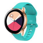 For Huawei Watch 3 Internal Buckle Perforation Silicone Replacement Watchband, 22mm, 20mm