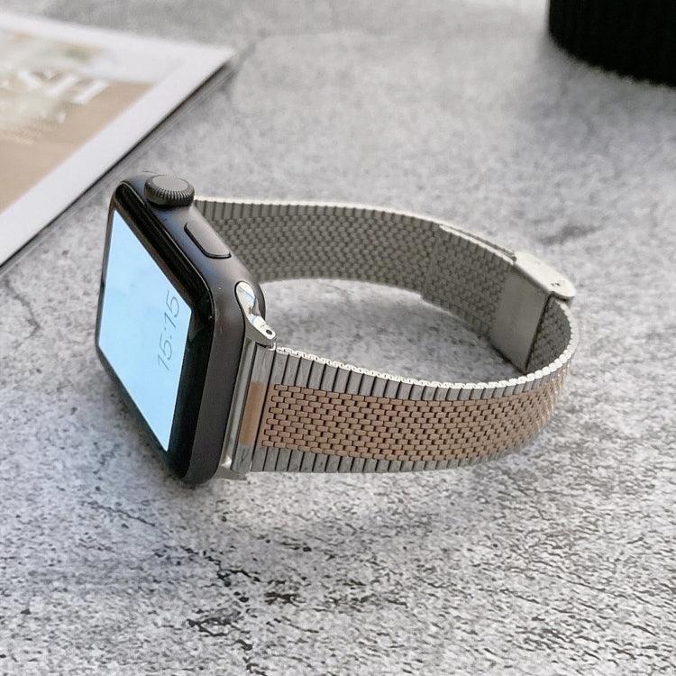 Small Waist Steel Replacement Strap Watchband, For Apple Watch Series 7  41mm / & 6 & SE & 5 & 4 40mm, For Apple Watch Series  7  45mm / & 6 & SE & 5 & 4 44mm