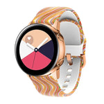Silicone Printing Replacement Strap Watchband, For Samsung Galaxy Watch 46mm