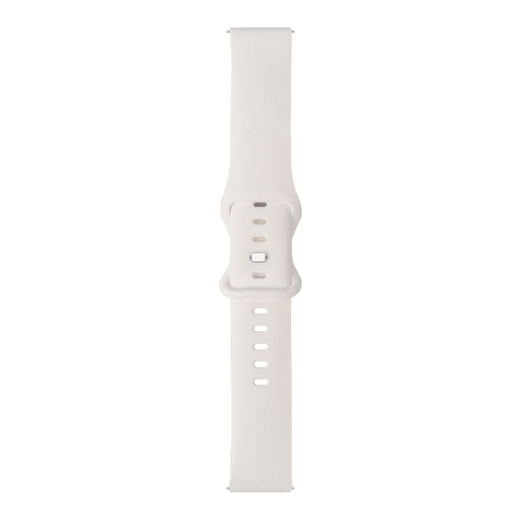 8-buckle Silicone Replacement Strap Watchband, For Samsung Galaxy Watch Active, For Huawei Watch GT 2 42mm, For Huawei Watch GT 2 46mm, For Huawei Watch GT 2e 46mm