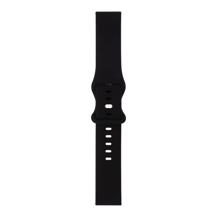 8-buckle Silicone Replacement Strap Watchband, For Huawei Watch GT 2 Pro 46mm, For Honor Magic Watch 2 42mm, For Honor Magic Watch 2 46mm, For Amazfit Pop